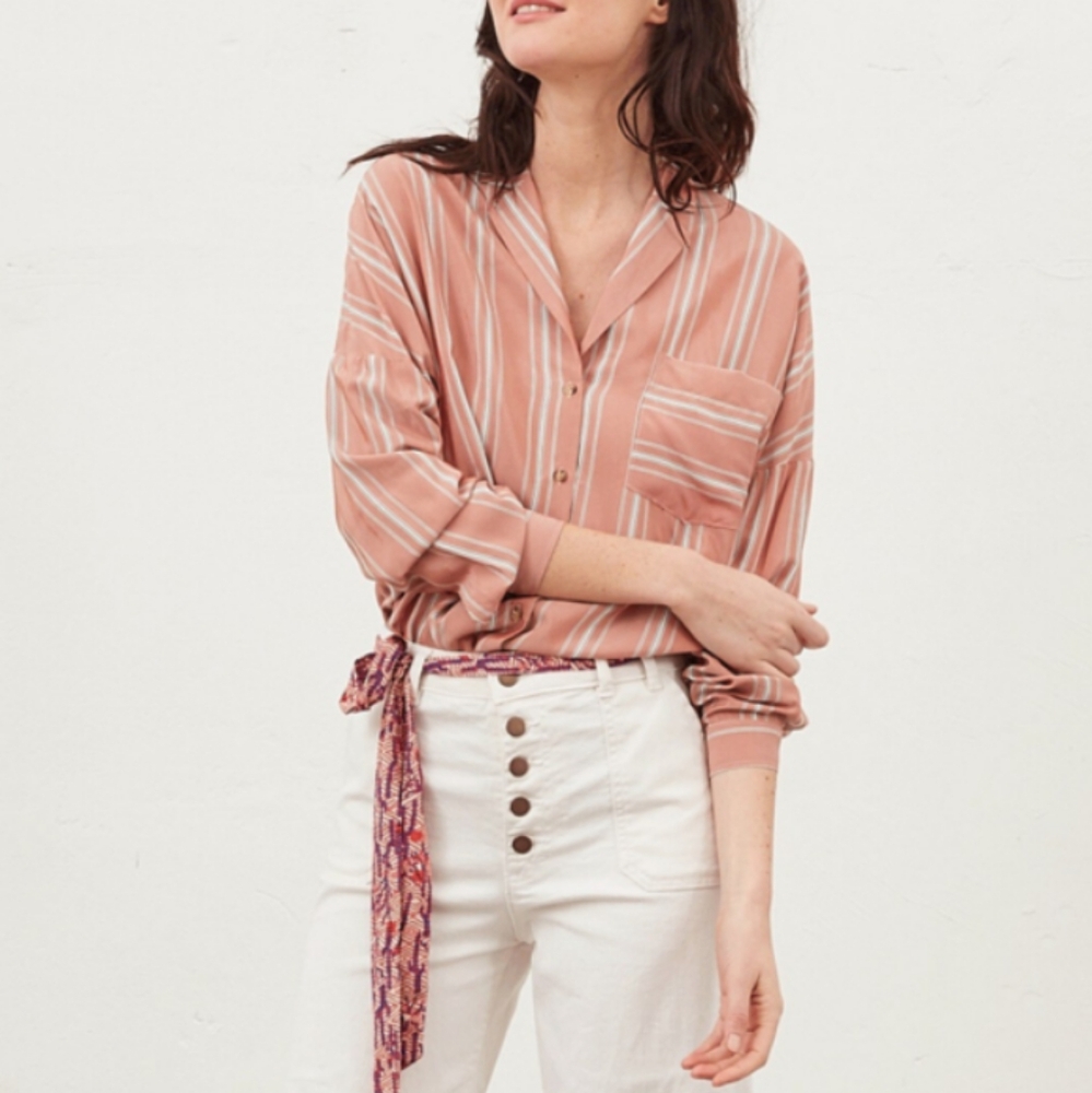 Tinsels Orla Regate Boyfriend Shirt